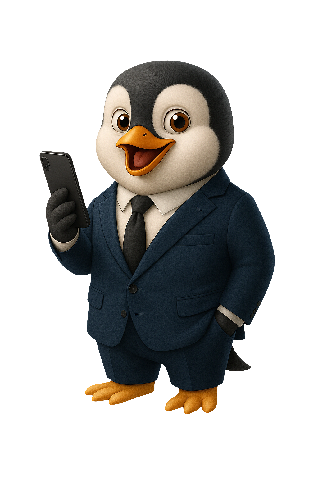Mascota Pinguin Andreisoft